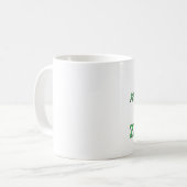 Halber Reservoir-Ingenieur-halber ZombieSlayer Kaffeetasse (Vorderseite Links)
