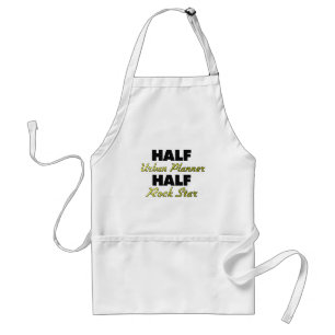 Halber städtischer Planer-halber Rockstar Schürze