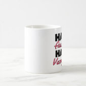 Halber Wirtschaftsprüfer-halber Vampir Kaffeetasse (Mittel)