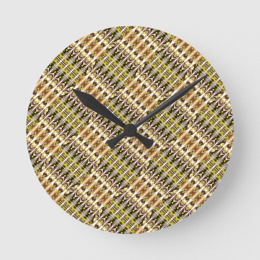 Halber Ziegelstein 45 Mito-CON Runde Wanduhr (Vorderseite)