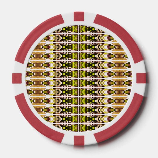 Halber Ziegelstein Mito-CON Pokerchips (Vorderseite)