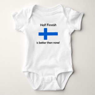 Halbes finnisches baby strampler