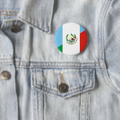 halbes Flaggensymbol Guatemalas Mexiko Button (Beispiel)