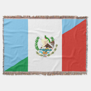 halbes Flaggensymbol Guatemalas Mexiko Decke