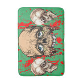 HALBES GESICHT BADEMATTE (Vorderseite Vertikal)