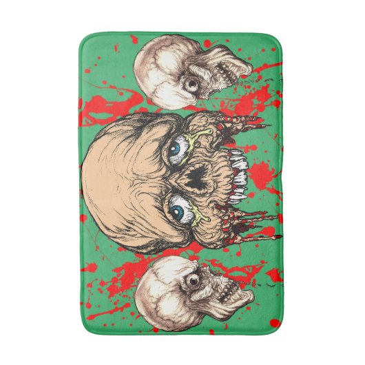 HALBES GESICHT BADEMATTE (Vorderseite Vertikal)