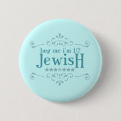Halbes jüdisches button (Vorderseite)