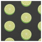 Halbes Limones Muster Stoff (Nahaufnahme)