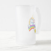 Halbes Liter Gold am Ende des Regenbogens (plus Mattglas Bierglas (VorderseiteRechts)