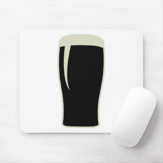 Halbes Liter o Stout Mousepad (Mit Mouse)