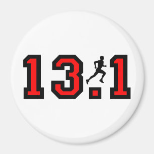 Halbes Marathon coole 13,1 Magnet