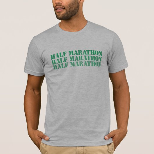 Halbes Marathon-Shirt T-Shirt (Vorderseite)