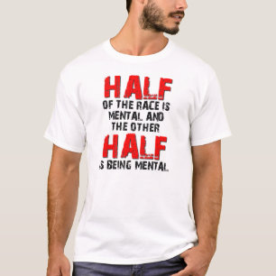 Halbes Race Dirt Bike Motocross Funny Shirt