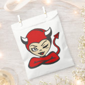 halbes Teufel Button Geschenktütchen (Ausgeschnitten)