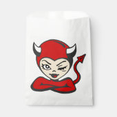 halbes Teufel Button Geschenktütchen (Vorderseite)