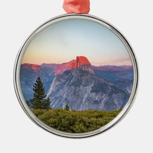 Halbes Yosemite Nationalpark der Hauben-| Ornament Aus Metall (Vorne)