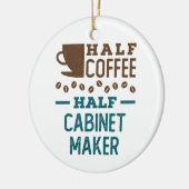 Halbfabrikant Keramik Ornament (Links)