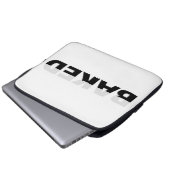 Halbfertiges Design Laptopschutzhülle (Vorne Knopf)