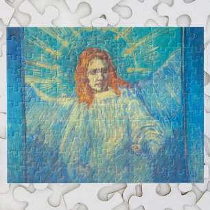 Halbfigur eines Engels von Vincent van Gogh Puzzle