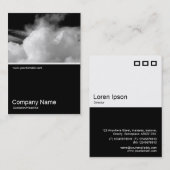 Halbfinale Foto 2018 - Dramatischer Himmel Visitenkarte (Vorne/Hinten)