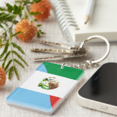 Halbflaggenzeichen von Mexiko Schlüsselanhänger (Vorderseite rechts)