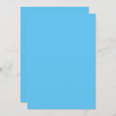 Halbgebacken, Jeans Blue, Jordy Blue, Einladung (Vorne/Hinten)