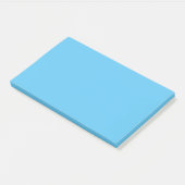 Halbgebacken, Jeans Blue, Jordy Blue Post-it Klebezettel (angewinkelt)