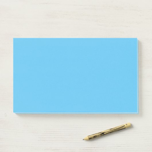 Halbgebacken, Jeans Blue, Jordy Blue Post-it Klebezettel (Auf Schreibtisch)