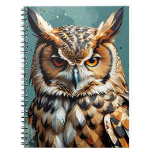 Halbgeometrisches Notebook Uhu Notizblock