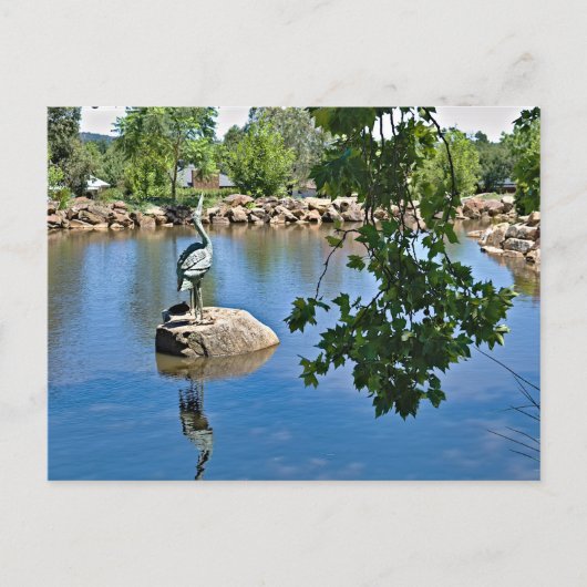 Halbglanz-Postkarte Feiertagspostkarte (Vorderseite)