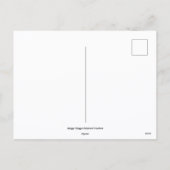 Halbglanz-Postkarte Feiertagspostkarte (Rückseite)
