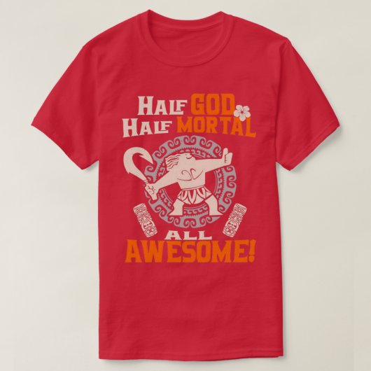 Halbgott, halb Moral, alles Phantastisch T-Shirt (Design vorne)