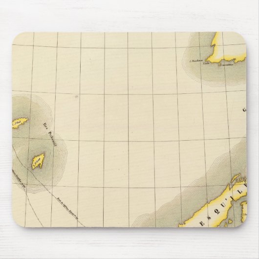 Halbinsel Alaska Mousepad (Vorne)