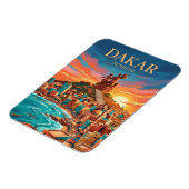 Halbinsel Dakar Senegal Magnet (Linke Seite)