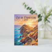 Halbinsel Formentor Spanien Postkarte (Stehend Vorderseite)