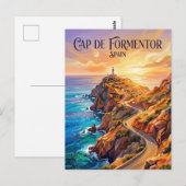 Halbinsel Formentor Spanien Postkarte (Vorne/Hinten)