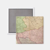 Halbinsel Indien-Mischgebiet Magnet (Vorderseite/Rückseite)