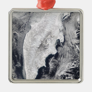 Halbinsel Kamtschatka, Ostrussland Ornament Aus Metall