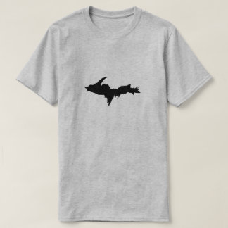 Halbinsel-Logo-Shirt der Männer schwarzes oberes T-Shirt