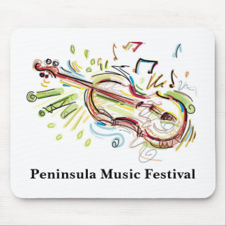 Halbinsel-Musik-Festival-Mausunterlage Mousepad