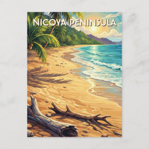 Halbinsel Nicoya Costa Rica Reise Postkarte