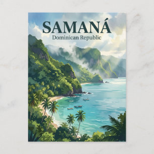 Halbinsel Samaná Dominikanische Republik Postkarte