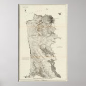 Halbinsel San Francisco Poster (Vorne)