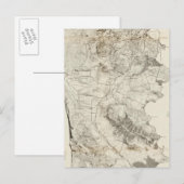 Halbinsel San Francisco Postkarte (Vorne/Hinten)