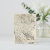 Halbinsel San Francisco Postkarte (Stehend Vorderseite)