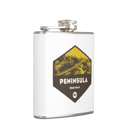 Halbinsel Staat Park Wisconsin Flachmann (Rechts)