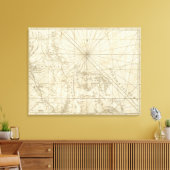 Halbinsel und Golf von Florida Leinwanddruck (Insitu (Wohnzimmer))