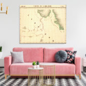 Halbinsel Ungava und Nord-Labrador Leinwanddruck (Insitu (Wohnzimmer))