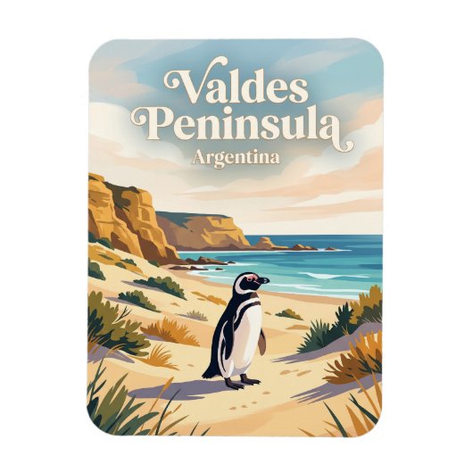 Halbinsel Valdes Argentinien Magnet (Vertikal)