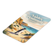 Halbinsel Valdes Argentinien Magnet (Linke Seite)